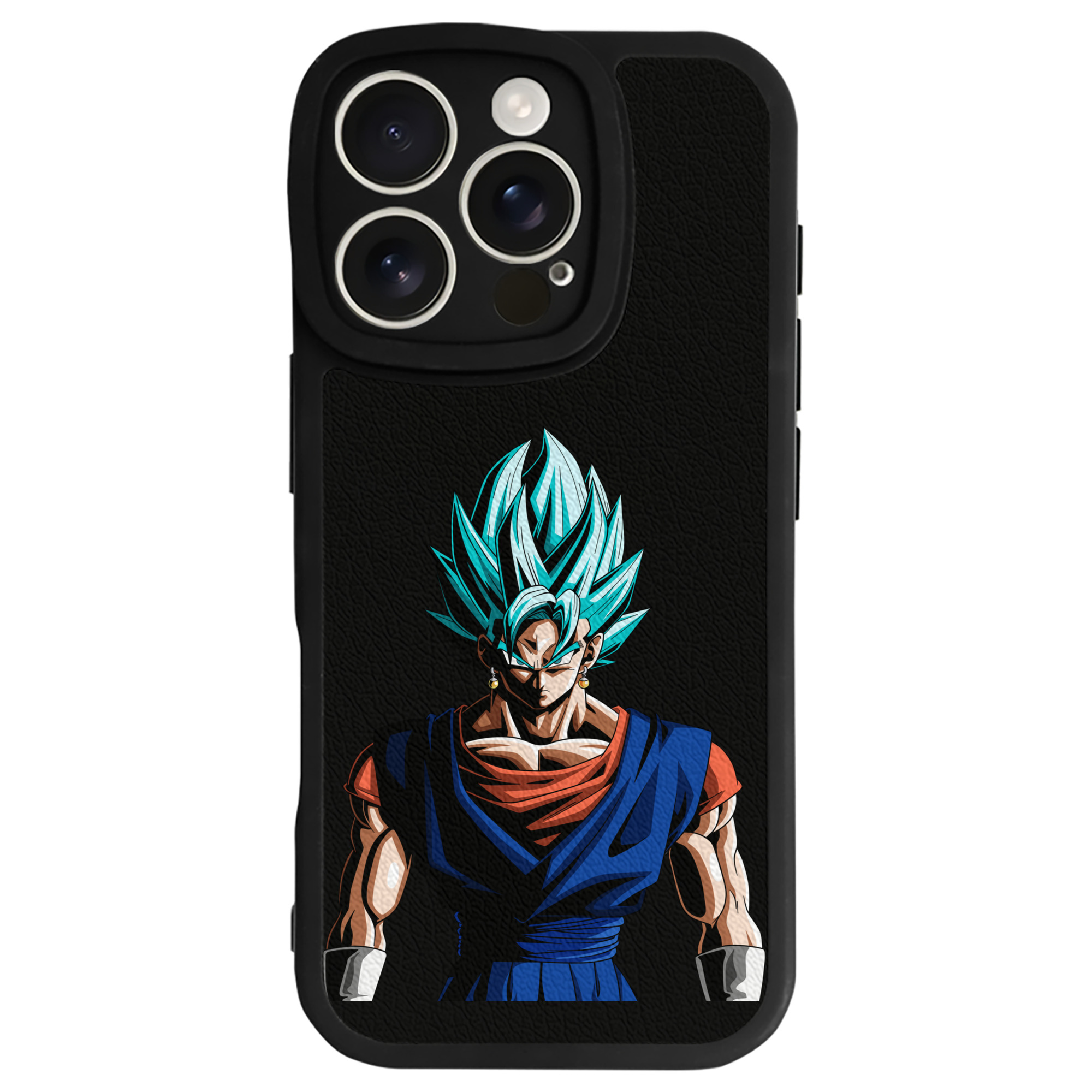 （画像用） ドラゴンボール ベジット DRAGON BALL Vegetto 【iPhone 16シリーズ対応】シリコンスマホケース（レザー調） 材質：シリコン